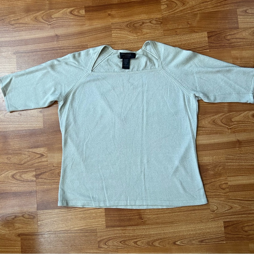 4/$15 Express gray sweater